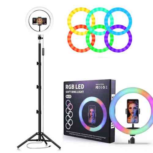 MJ33 RGB LED RING LIGHT 13inch
